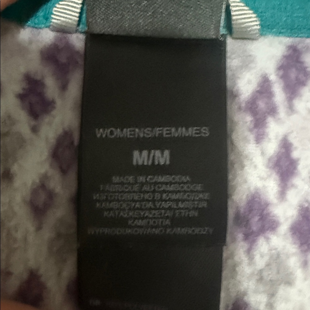 💜 **The North Face Women’s Mistyescape ¼ Zip Fleece Pullover – Medium** 💜 - Picture 7 of 8